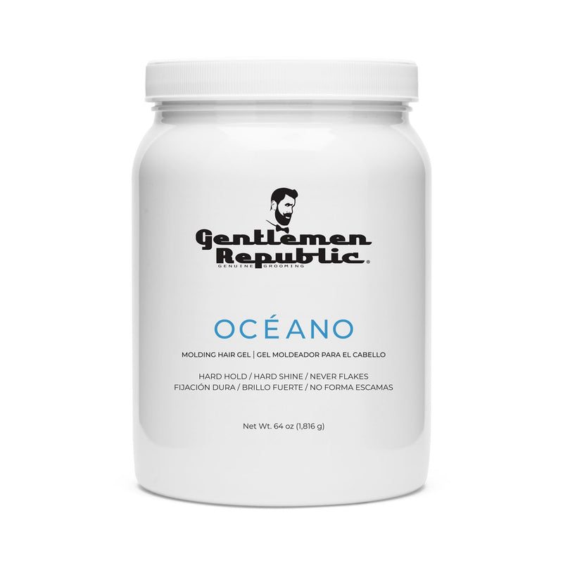 Oceano Hair Gel Pomades & Hair Clay Gentlemen Republic 64oz 