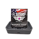 Tactical Soap Saver Soap Dish 1-Piece Gray - by Top Deck Industries