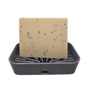 Tactical Soap Saver Soap Dish 1-Piece Gray - by Top Deck Industries
