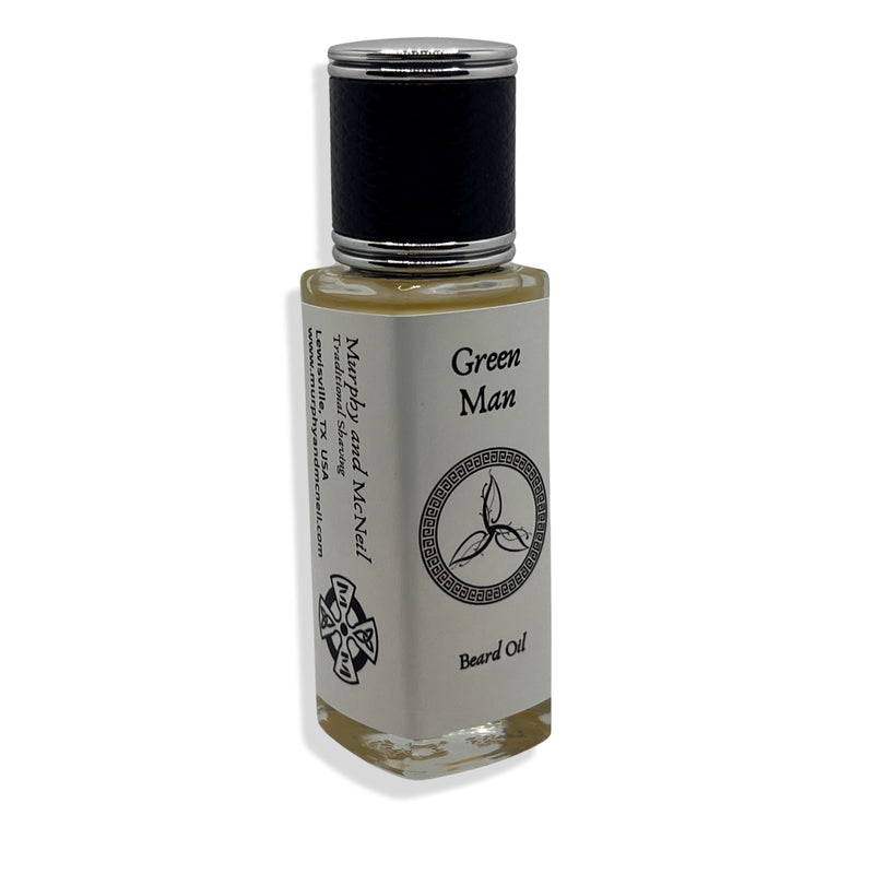 Green Man (Fougere) Beard Oil - by Murphy and McNeil Beard Oil Murphy and McNeil Store 