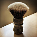 Chisel and Hound 26mm Synthetic Shaving Brush - Gravel