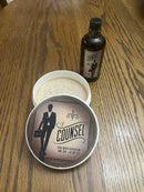 Rare!! "K-Shave-Worx" Shave Soap & Splash Bundle - “Of Counsel”