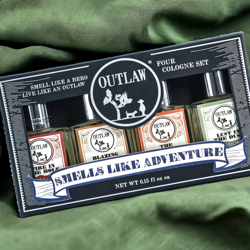 Outlaw Sample Cologne Set - A boxed set of 4 colognes to try Colognes and Perfume Outlaw 