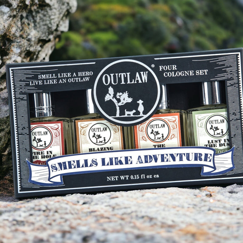 Outlaw Sample Cologne Set - A boxed set of 4 colognes to try Colognes and Perfume Outlaw 