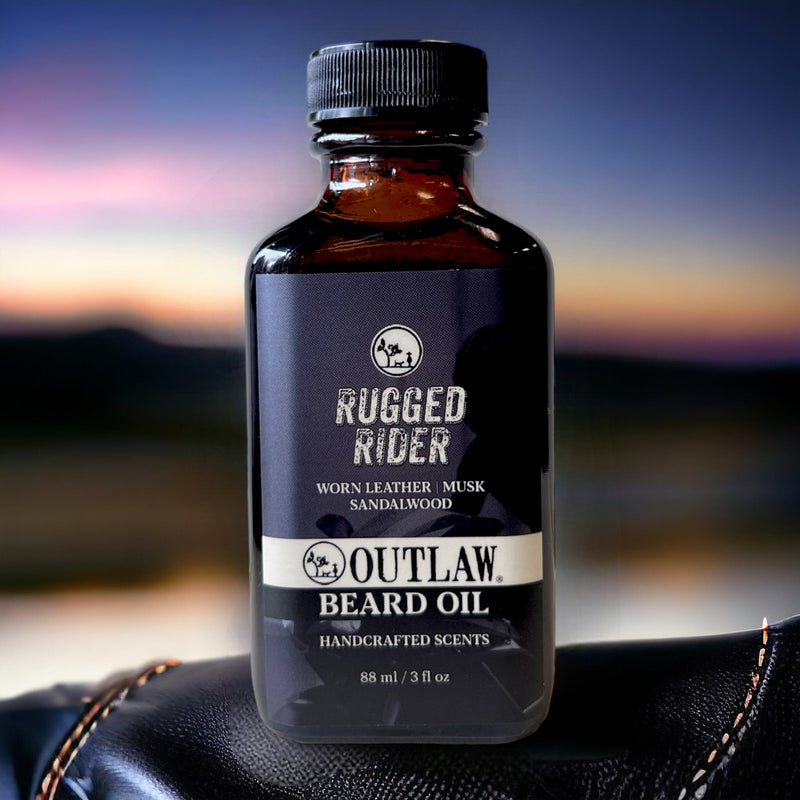 Rugged Rider Beard Oil & Hair Elixir Beard Oil Outlaw 