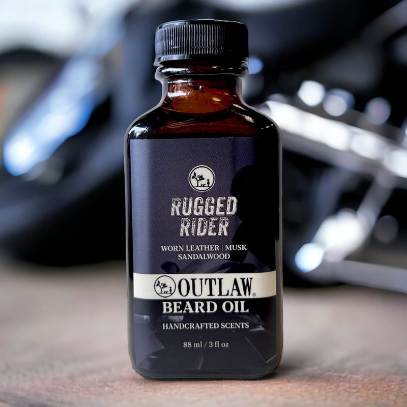 Rugged Rider Beard Oil & Hair Elixir Beard Oil Outlaw 