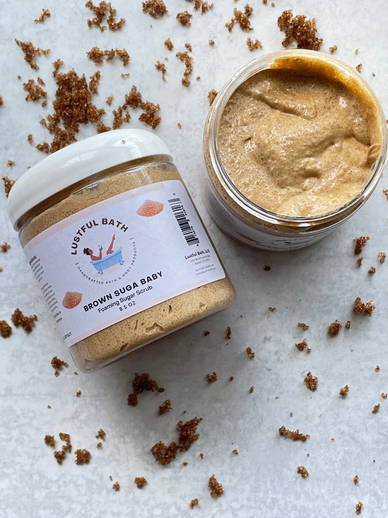 FOAMING SUGAR SCRUB Bath & Body Lustful Bath, LLC Brown Suga Baby 