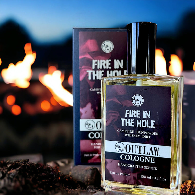 Fire in the Hole Campfire Spray Cologne Colognes and Perfume Outlaw 