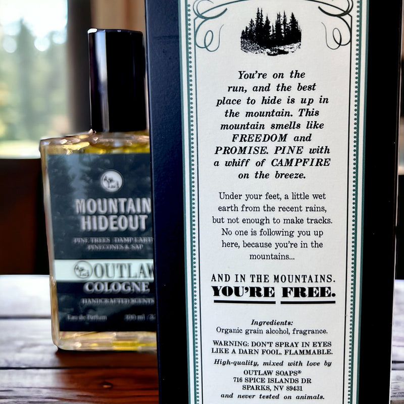 Mountain Hideout Cologne Colognes and Perfume Outlaw 