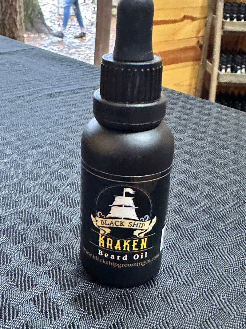 Kraken beard oil Beard Oil Black Ship Grooming Co. 