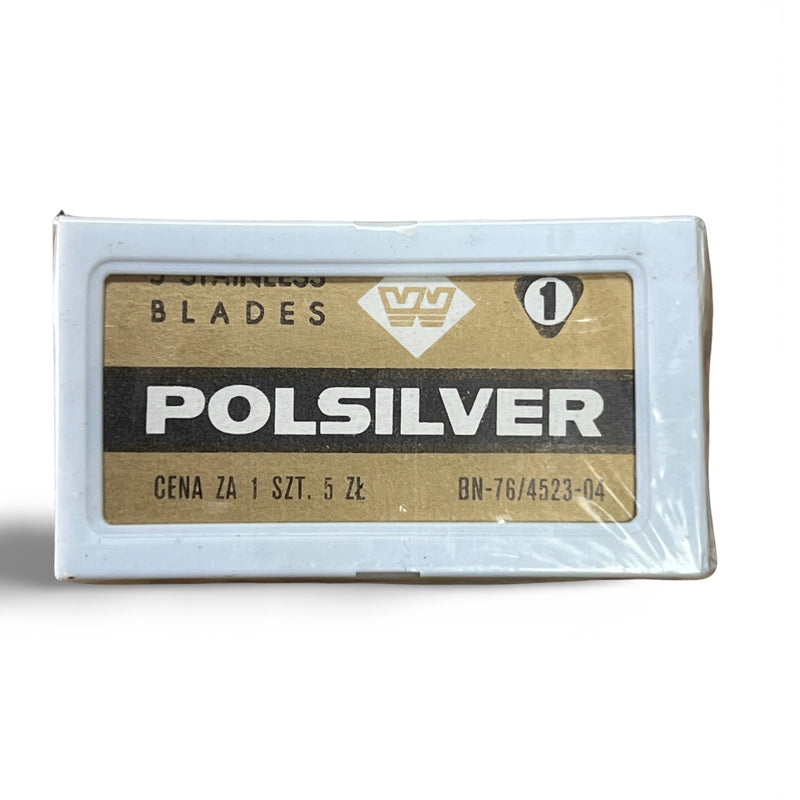 Polsilver Vintage DE Razor Blades (5 Blade Tucks - New Old Stock - Poland) Razor Blades Murphy and McNeil Store 