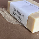 Goat Milk & Olive Oil Bar Soap, Unscented Bath Soap Soaplandia Soap Store 
