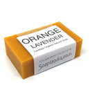 Orange Lavender Bar Soap, Organic Bath Soap Soaplandia Soap Store 
