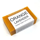 Orange Lavender Bar Soap, Organic Bath Soap Soaplandia Soap Store 