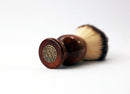 Mahogany Wood Plisson Lather Brush Shaving Brush CreationsByWill 