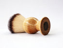 Maple Plisson Lather Brush Shaving Brush CreationsByWill 
