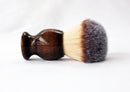 Walnut plisson Lather shave Brush Shaving Brush CreationsByWill 