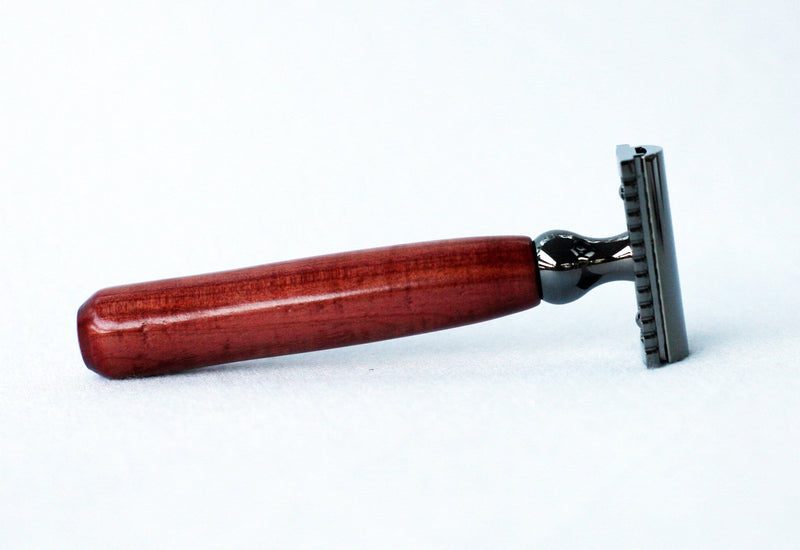 Red Cedar Wood Double Edge Razor Safety Razor CreationsByWill 