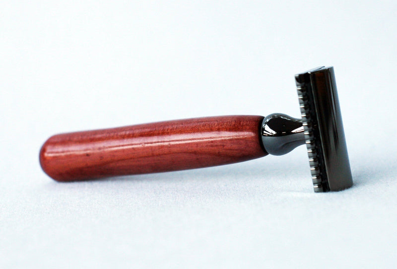 Red Cedar Wood Double Edge Razor Safety Razor CreationsByWill 