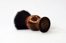 Walnut Tuxedo shave Brush Shaving Brush CreationsByWill 