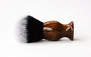 Walnut Tuxedo shave Brush Shaving Brush CreationsByWill 