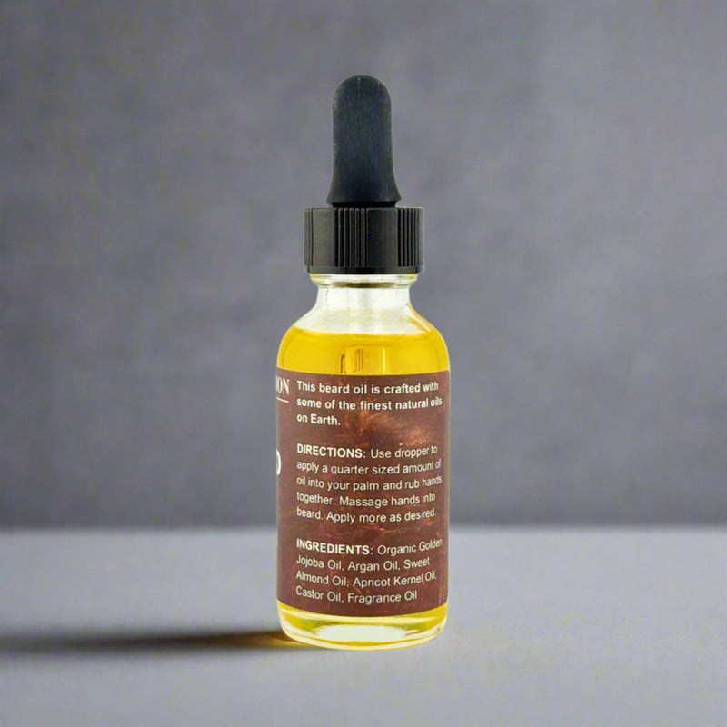 Leather Beard Oil Beard Oil Prohibition Soap 
