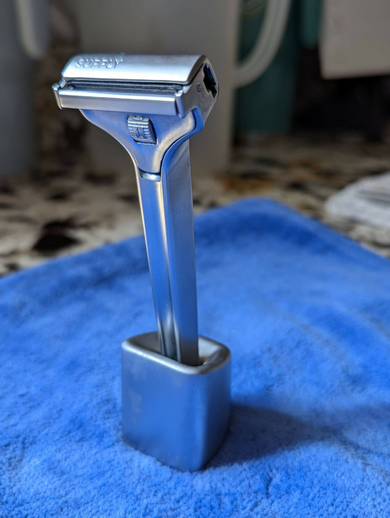 Supply Pro SE with Marble shaving bowl Safety Razor Paul Thebert 