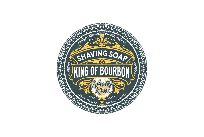 King of Bourbon Shaving Soap Shaving Soap WhollyKaw 