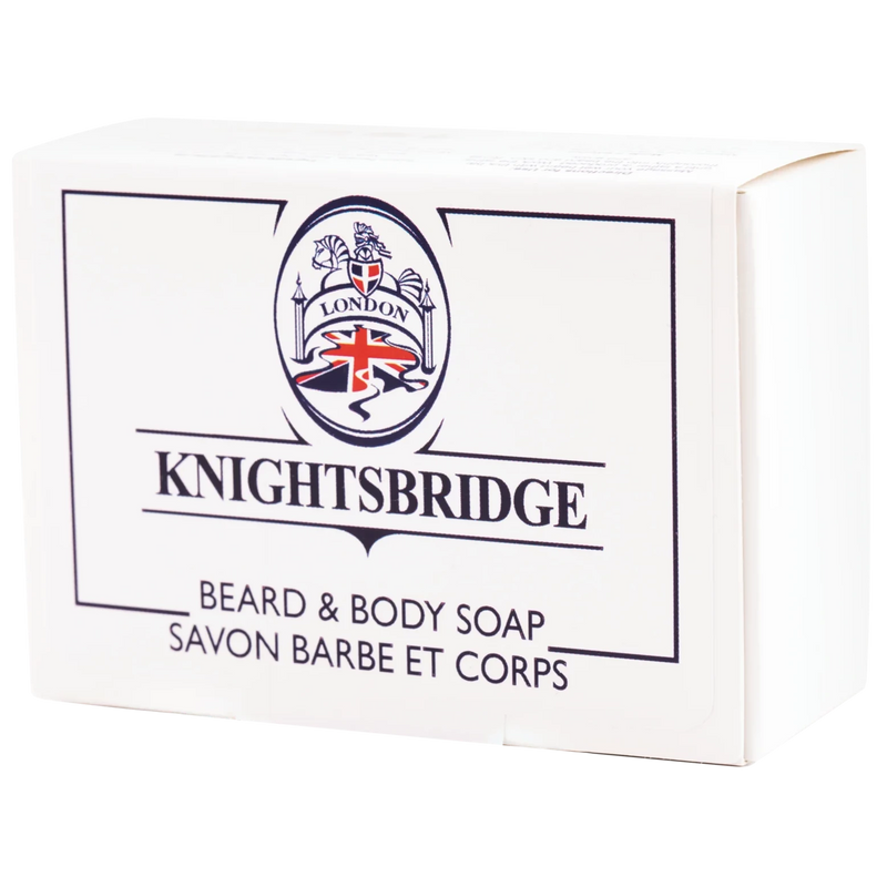 Beard & Body Soap with Refreshing Mint (200g) - by Knightsbridge Bath Soap Murphy and McNeil Store 