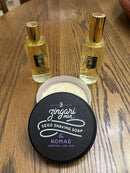 RARE!! Zingari Man “Nomad” Shave Soap w/ Bourbon French Parfums Splash & Cologne