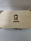 Old Nick/Devil Head Shaving Brush Resin Hand Painted Synthetic Knot (pre owned) Shaving Brush Ice Shave 