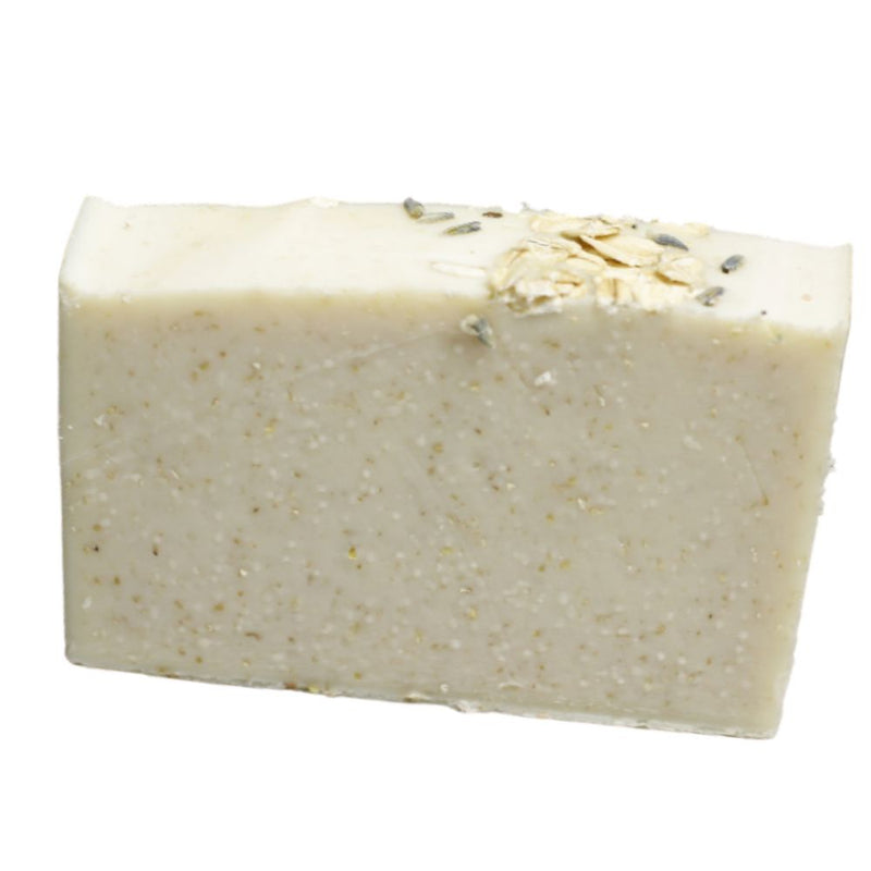 Lavender Oatmeal Castile Soap with Goatmilk Bath Soap The Sudsy Soapery Natural Products, LLC 