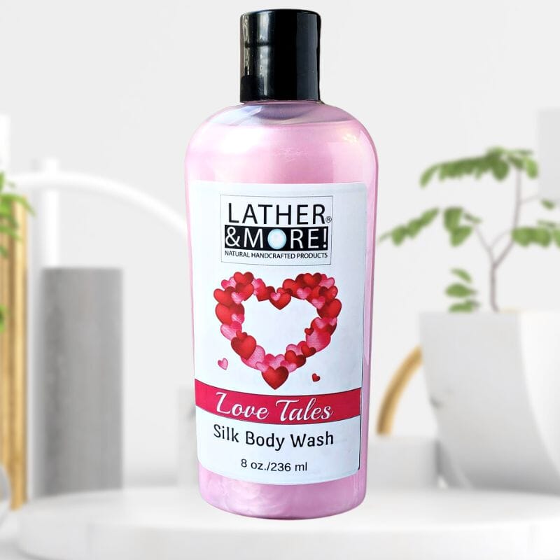 Love Tales Silk Body Wash Body Wash Lather and More! 