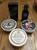 "Barbershop Scent" Lovers! Shave Soap, Shave Cream, Splash & EDT Bundle -
