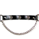 Boot Chain with 3 Buffalo Nickel Conchos One Pair - by Mascorro Leather