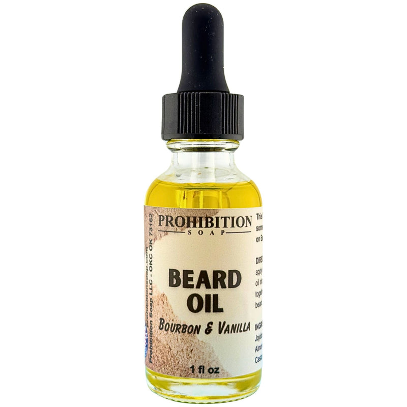 Bourbon & Vanilla Beard Oil Beard Oil Prohibition Soap 