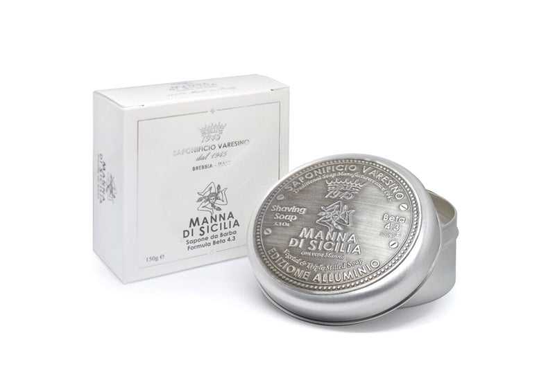 Manna di Sicilia Shaving Soap: SE Beta 4.3 Shaving Soap Saponificio Varesino 