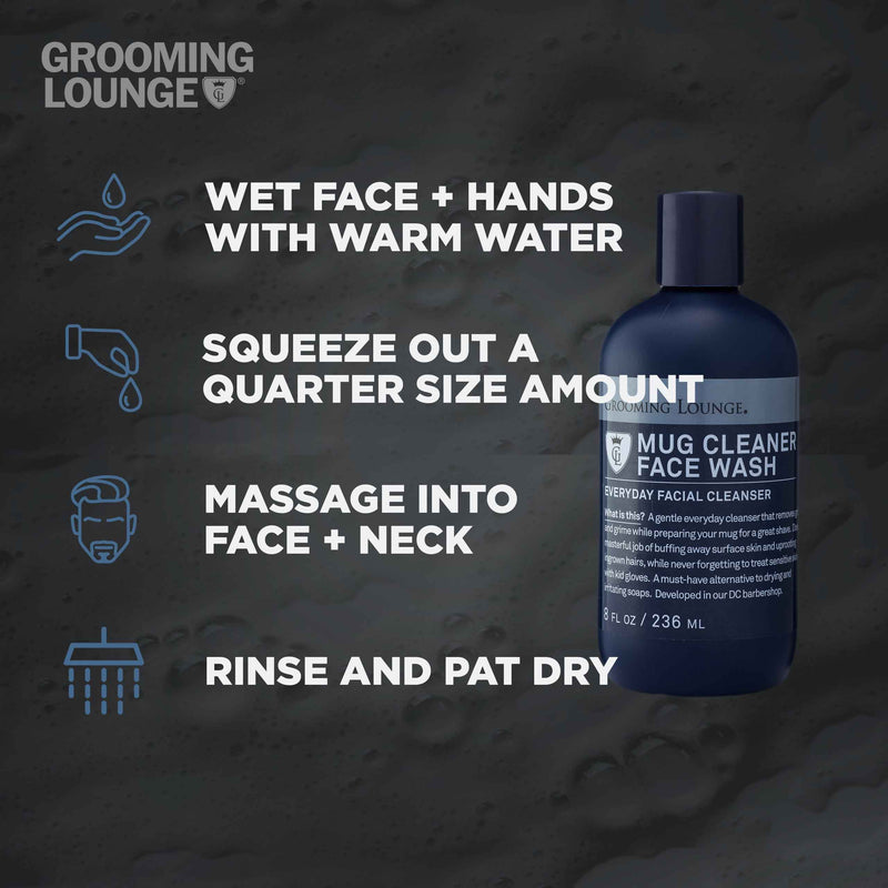 Grooming Lounge Mug Cleaner 2 Pack (Save $6) Body Wash Grooming Lounge 