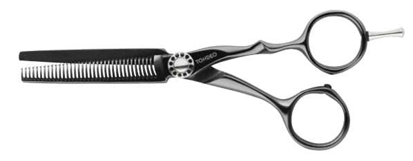 Mythos Offset 5.75 Wave (36) - Barber Shears Barber Scissors Tondeo North America Black 