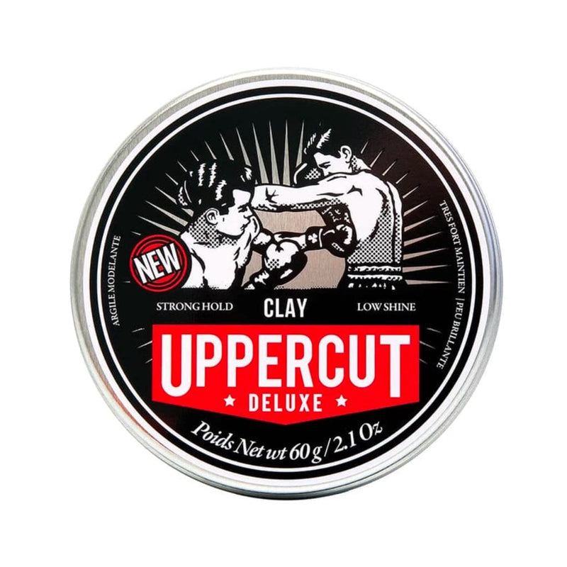 Uppercut Deluxe Clay Pomade | Strong Hold, Matte Finish, 2.5oz Pomades & Hair Clay BUYBARBER.COM 