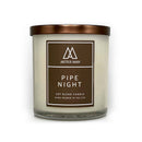 Soy Blend Wood Wick Candle - Pipe Night Candle Artius Man 