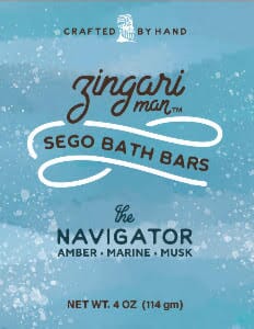 The Navigator Bath Bar Bath Soap Zingari Man 