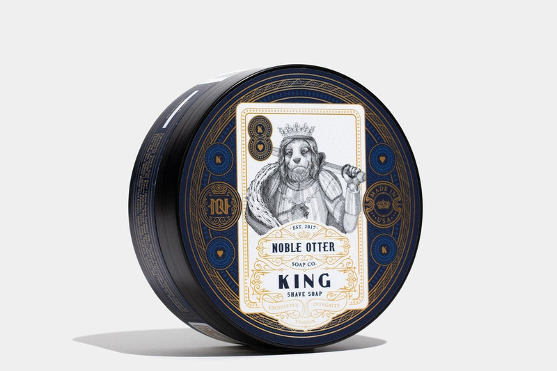 King Shave Soap Shaving Soap Noble Otter 