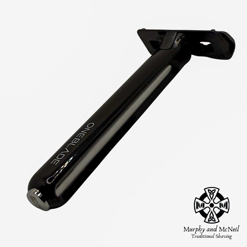 OneBlade Care Single Edge Safety Razor (Black) - by OneBlade (Used) Safety Razor MM Consignment (OB) 