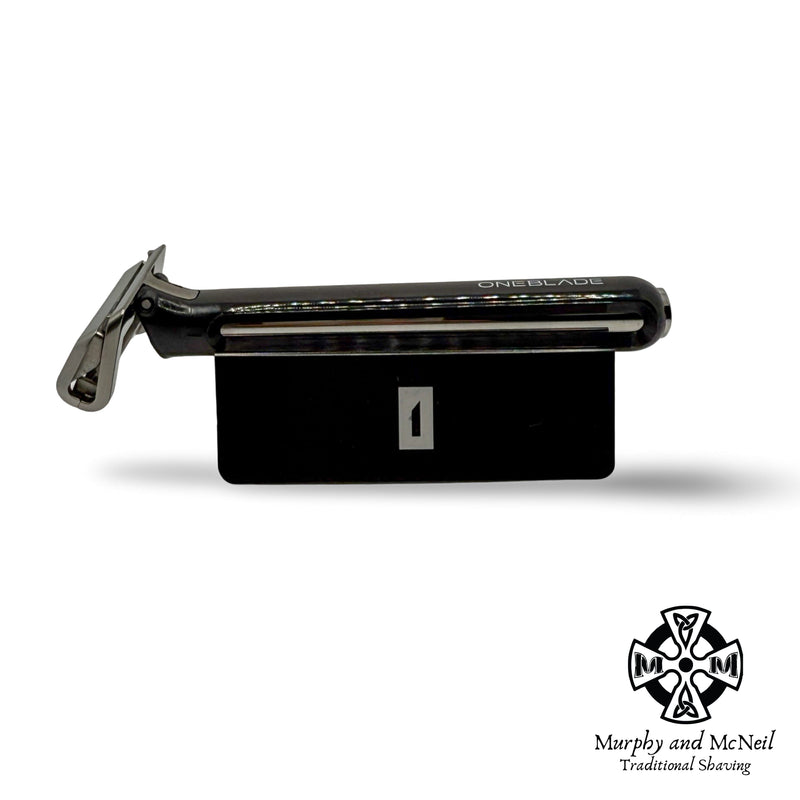 OneBlade Hybrid Single Edge Safety Razor (Black) - by OneBlade (Used) Safety Razor MM Consignment (OB) 