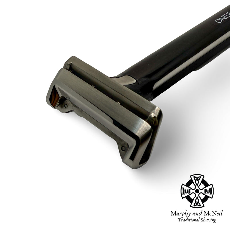 OneBlade Hybrid Single Edge Safety Razor (Black) - by OneBlade (Used) Safety Razor MM Consignment (OB) 