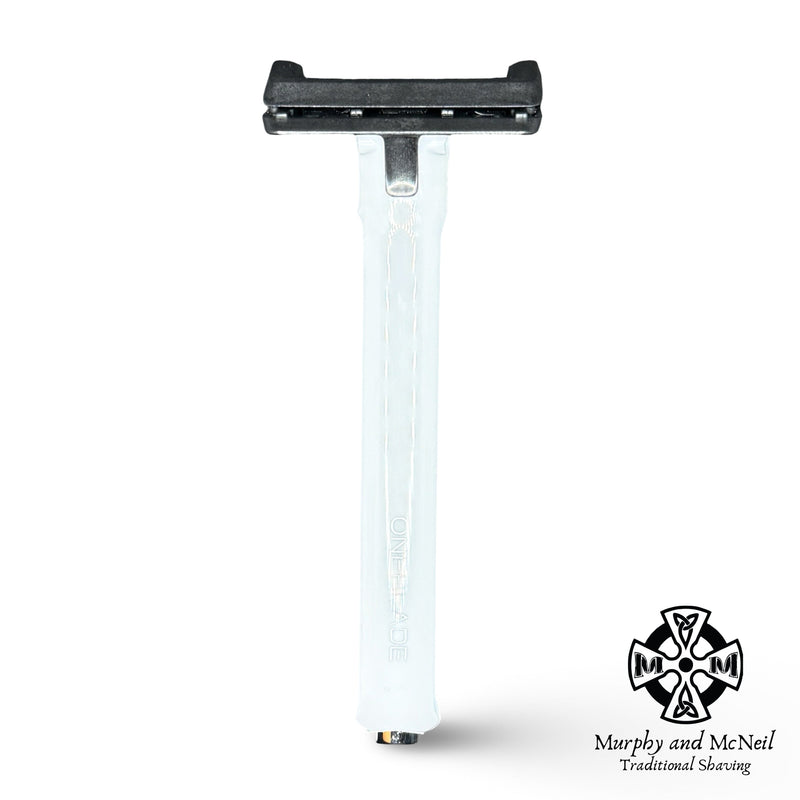 OneBlade Core Single Edge Safety Razor (White) - by OneBlade (Used) Safety Razor MM Consignment (OB) 