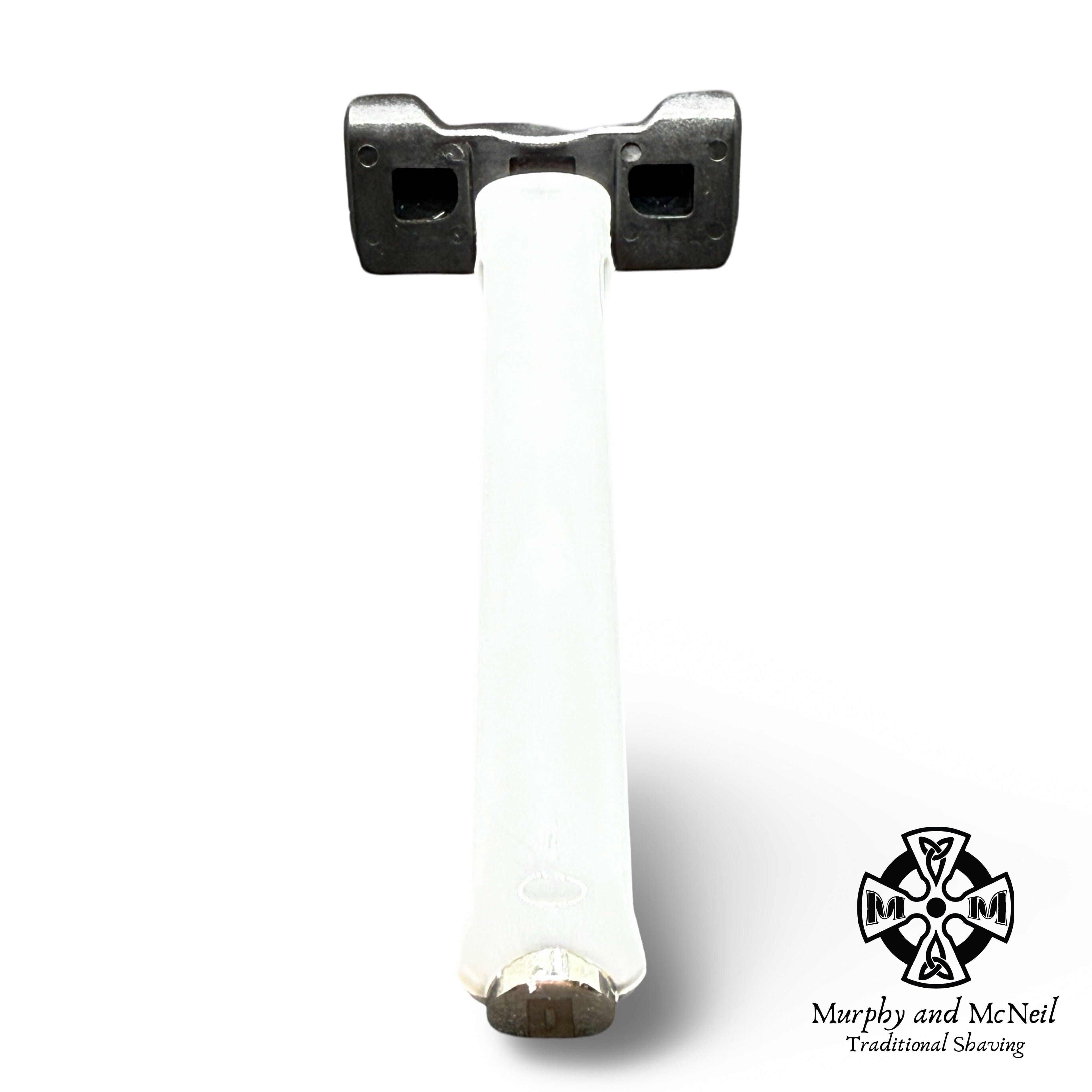 OneBlade Core Single Edge Safety Razor (White) - by OneBlade (Used) Safety Razor MM Consignment (OB) 