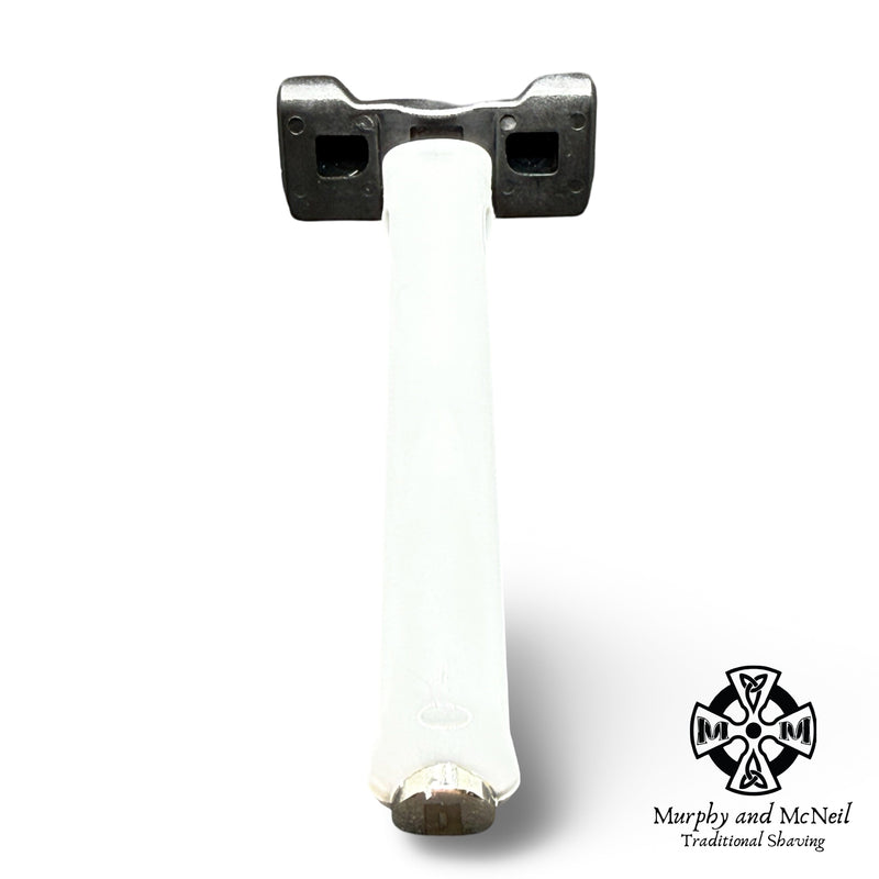 OneBlade Core Single Edge Safety Razor (White) - by OneBlade (Used) Safety Razor MM Consignment (OB) 