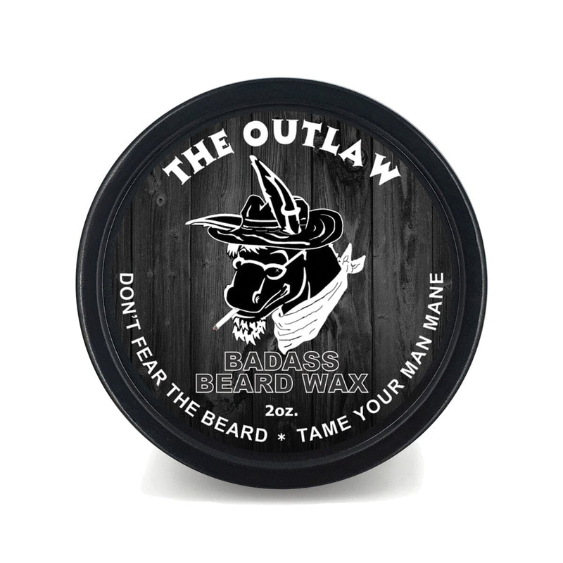 The Outlaw Beard Wax Beard & Mustache Wax Badass Beard Care BABC 